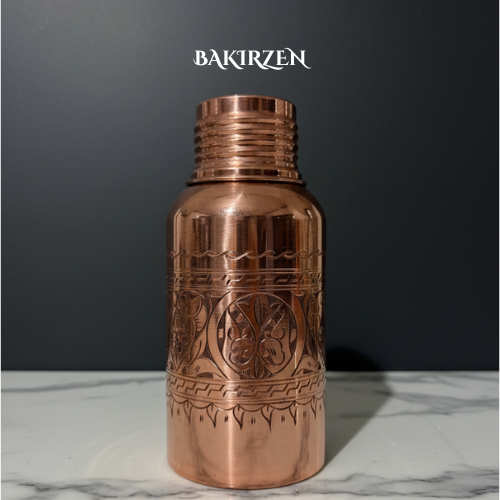 İşlemeli Bakır Matara (1.6 L)