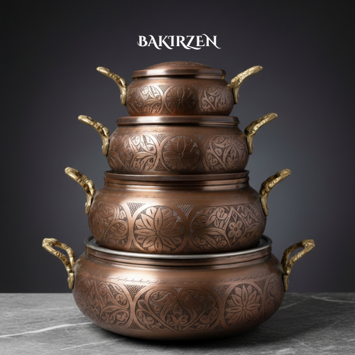 4'lü Siyah Tencere Seti