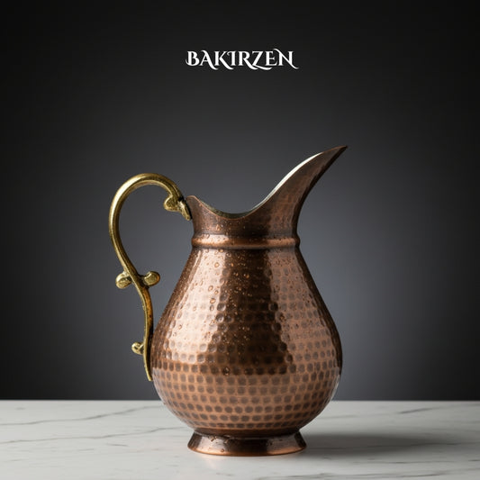 Dövme Bakır Sürahi (1,5L)