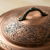 İşlemeli Oval Taban Tencere (4L)